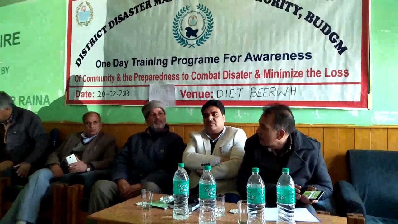 Awareness cum Training programme conduct by SDRF. 