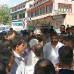 Ganderbal residents protest against PHE for supplying contaminated water