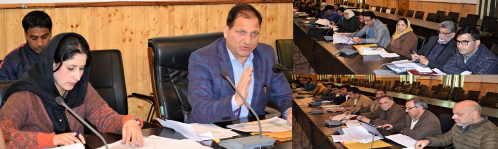 DDC Ganderbal reviews development scenario in district