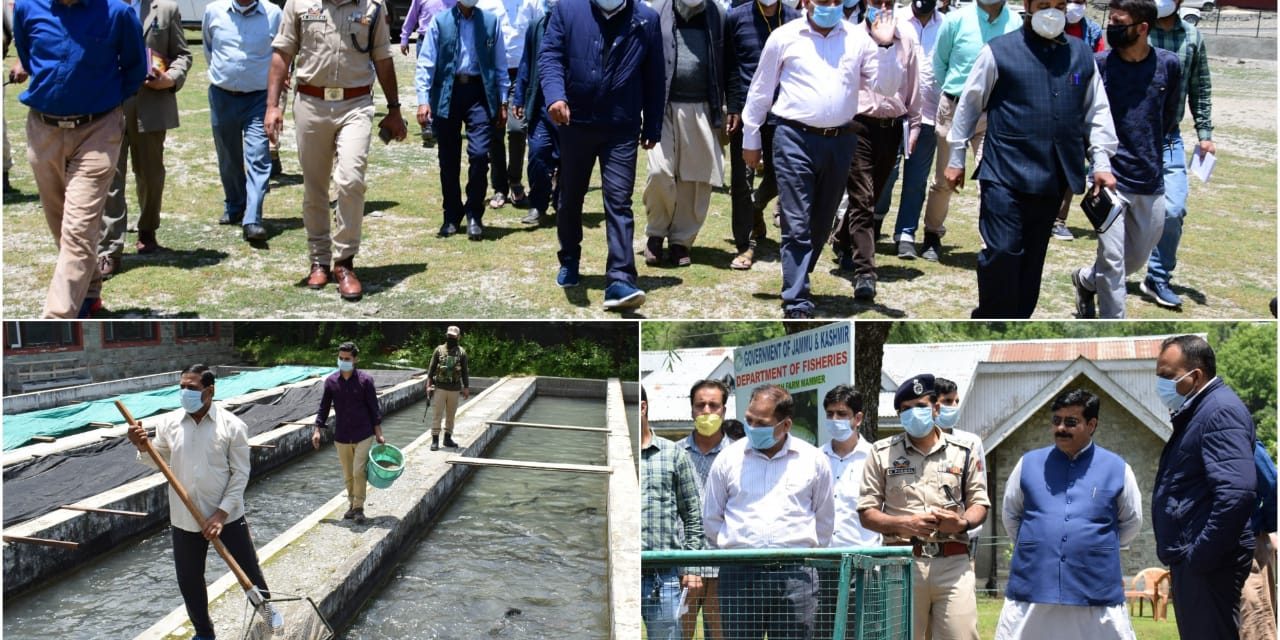 Div Com tours Ganderbal, inspects development works in several blocks, visits Z-morh tunnel