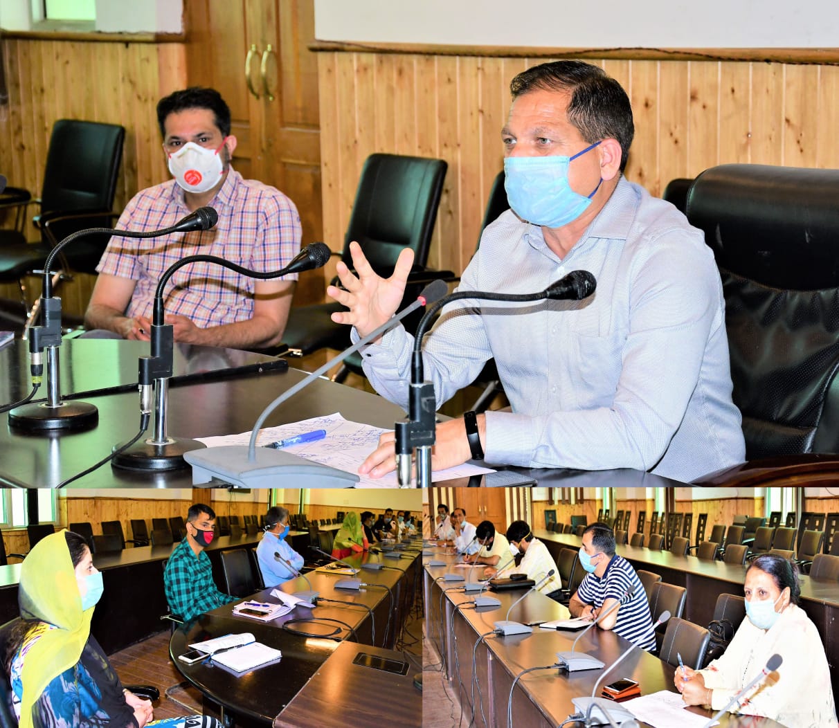 DDC holds meeting of Block Development Council Chairpersons of Ganderbal