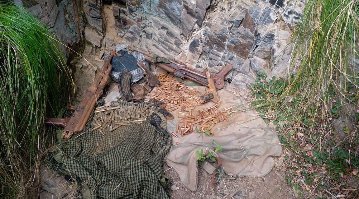 Militant hideout busted in Rajouri, arms, ammo recovered