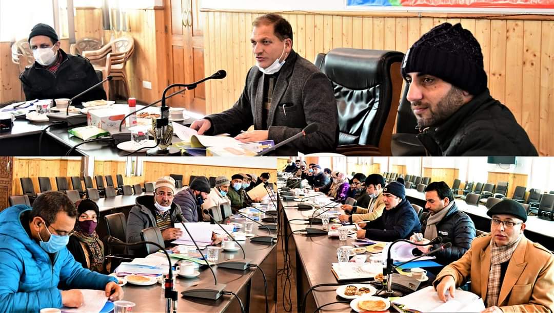 DLRC,DCC Meeting held in Ganderbal