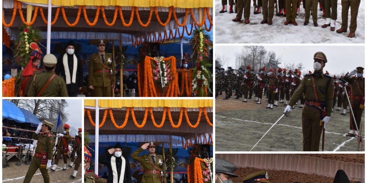 Republic Day Celebrated In District Ganderbal