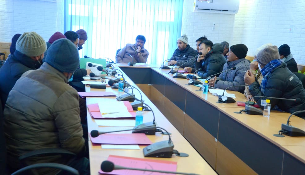 CEC reviews developmental activities of Poyen Constituency