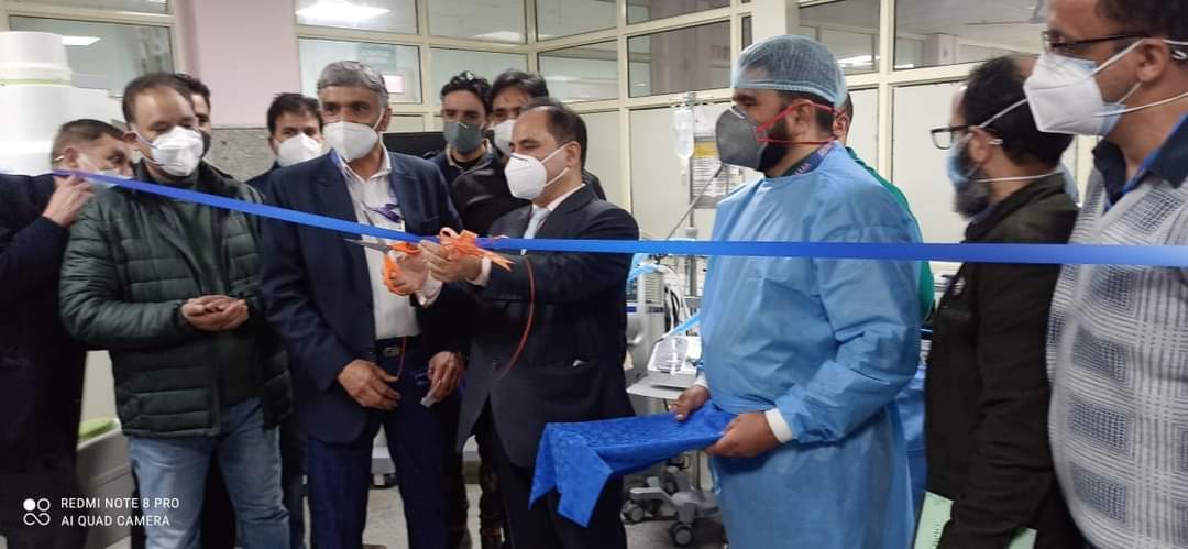 DHSK conducts extensive tour of South Kashmir,Pulwama, Shopian & Kulgam hospitals to have high capacity oxygen generation plants soon