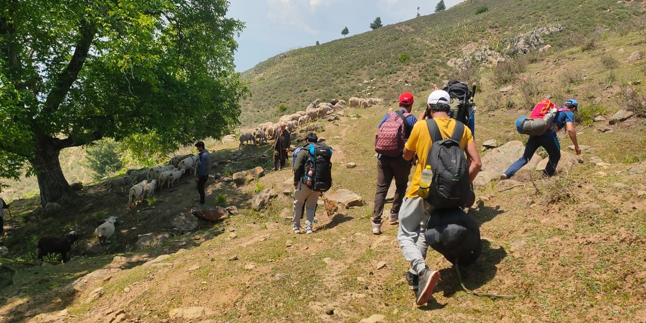 Constructive engagement : Trekking organised for local youth