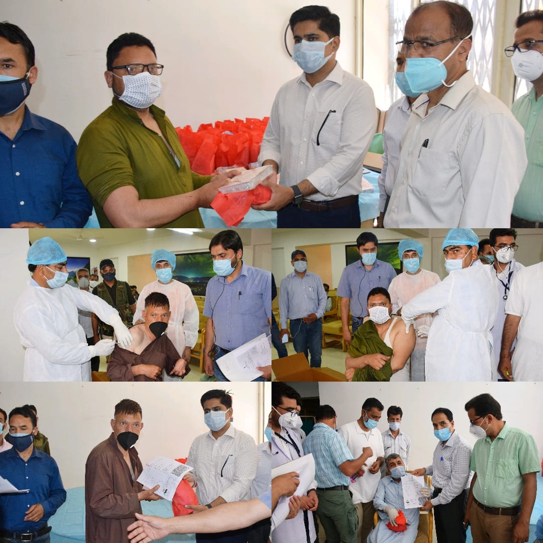 vaccination specially abled Bandipora’