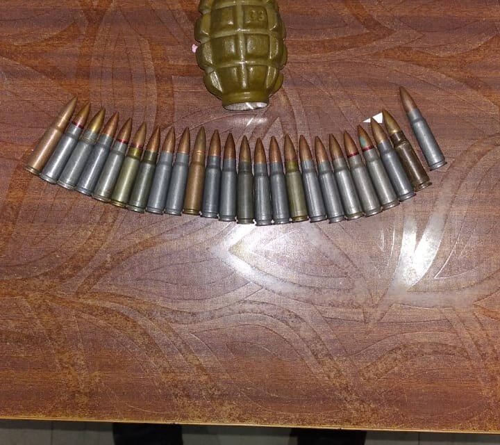 Three militant associates arrested, grenade, 24 rounds recovered: Police