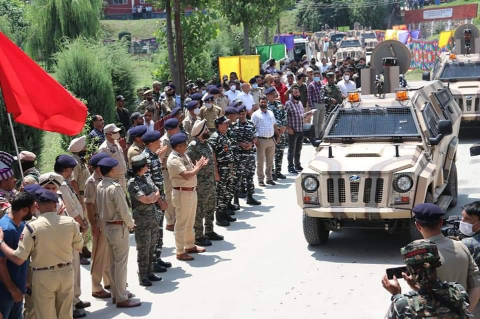 DGP inaugurates Containerized Shooting Range, flags off Bullet resistant light motor vehicles