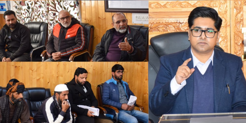 DC B’pora convenes meeting of representatives of political parties, candidates of DDC constituency Hajin-A