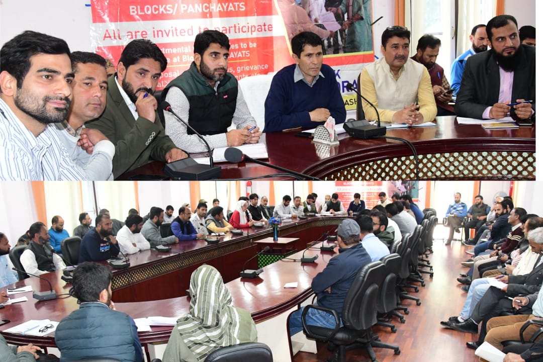 Block Diwas: Mega grievance redressal camp held at Manasbal, Ganderbal