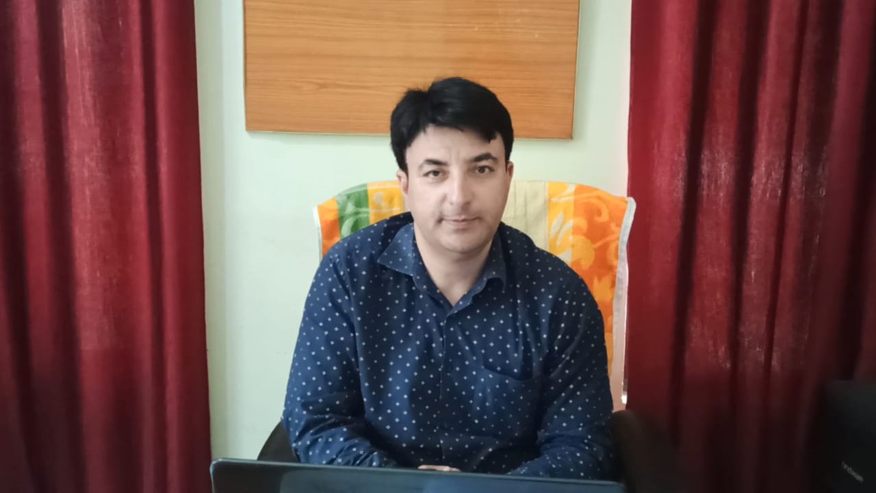 Assistant Labour Commissioner Ganderbal greets people on Eid-Ul-Adha