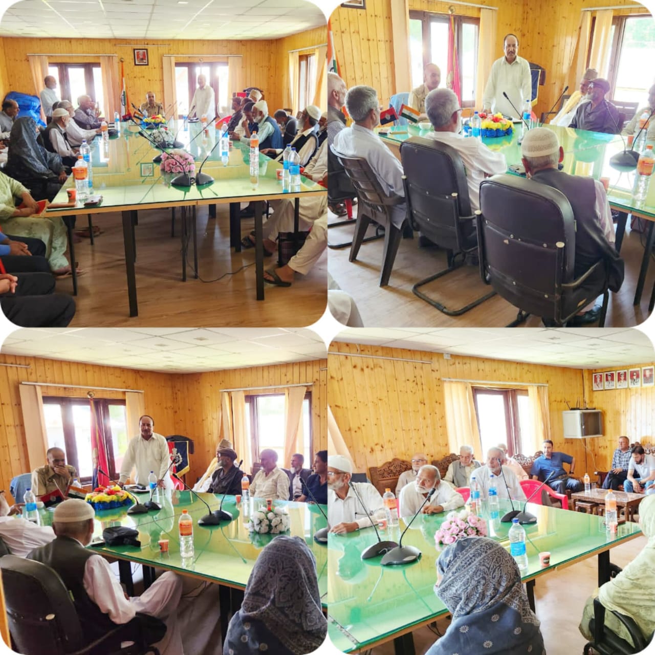 meeting with retired officers in Ganderbal, 21-06-2023