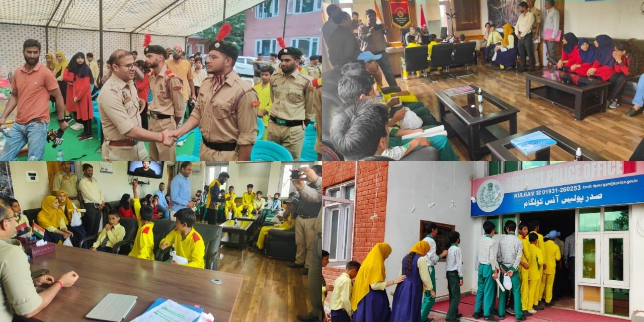 “Police in Amrit Kall”:Police organises awareness programme for students in Kulgam