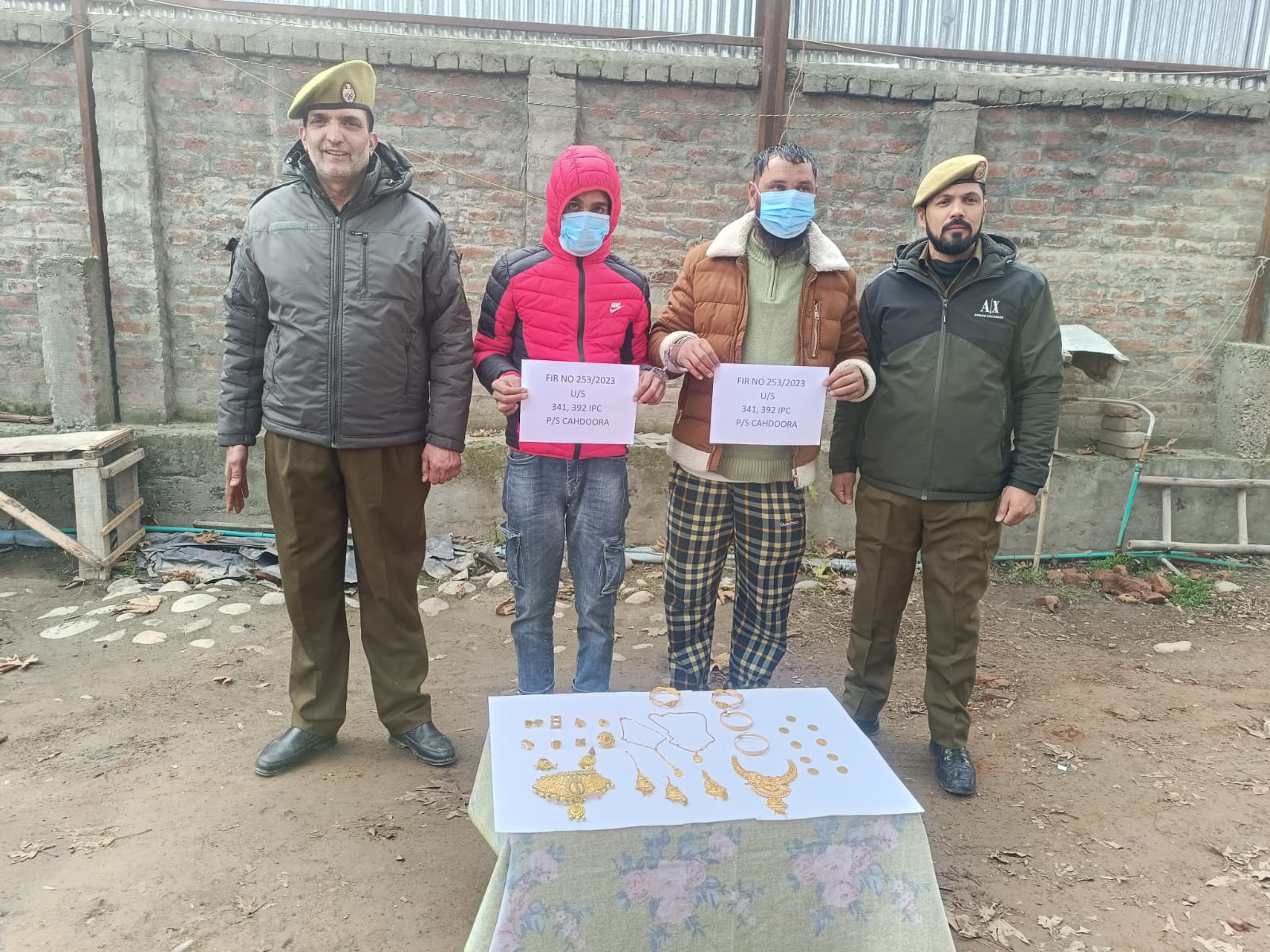 Theft case solved in Budgam, 09-12-2023