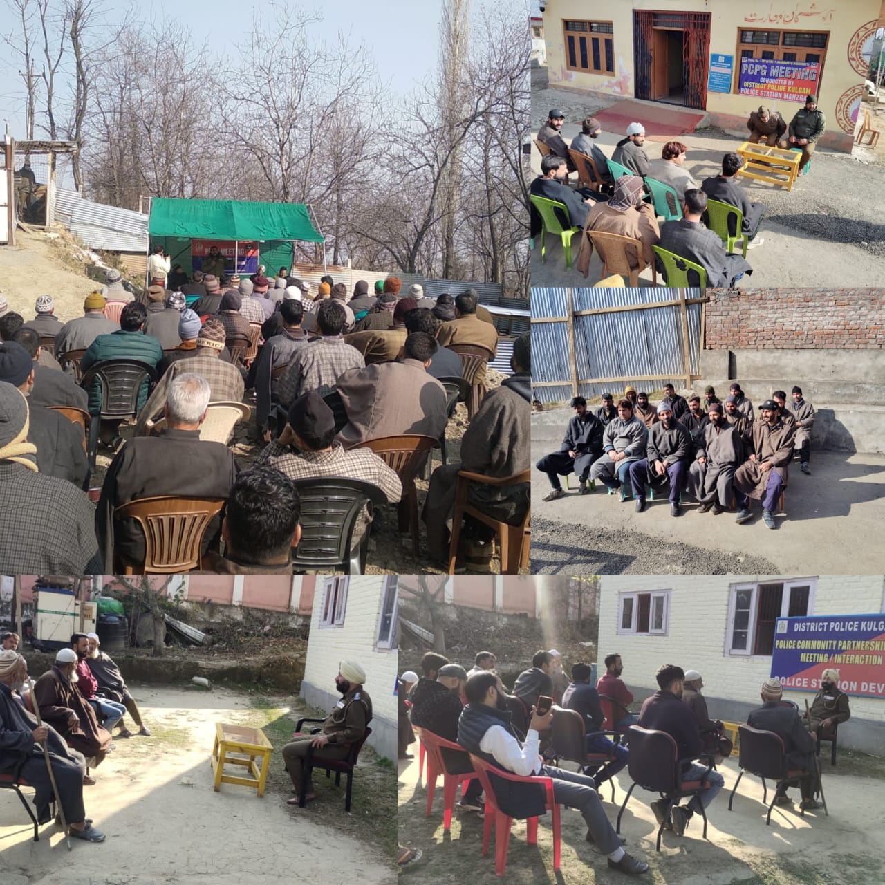 police facilitates PCPG meeting in kulgam