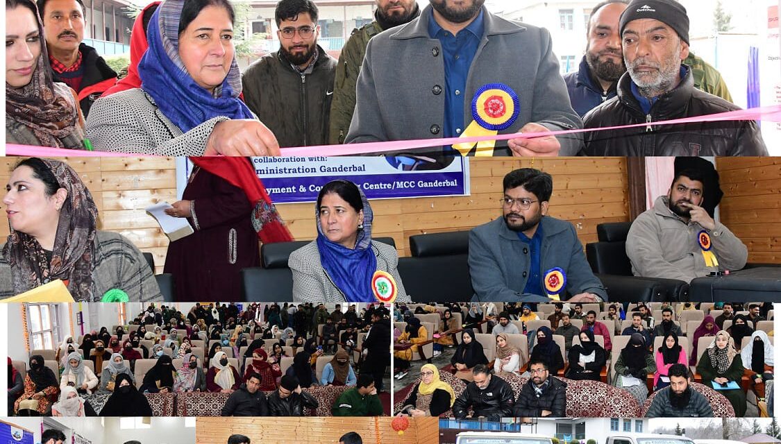 DDC inaugurates one-day Job Fair at Ganderbal