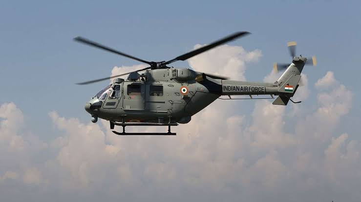 IAF helicopter makes emergency landing in Ladakh, Pilots Safe