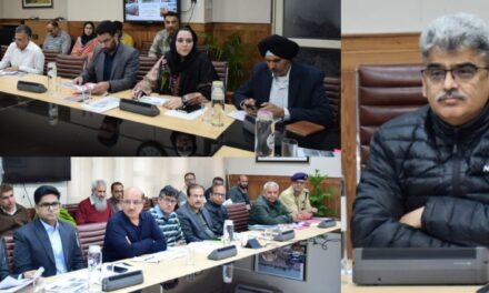 Chief Secretary reviews progress of Jhelum & Tawi Flood Recovery Project