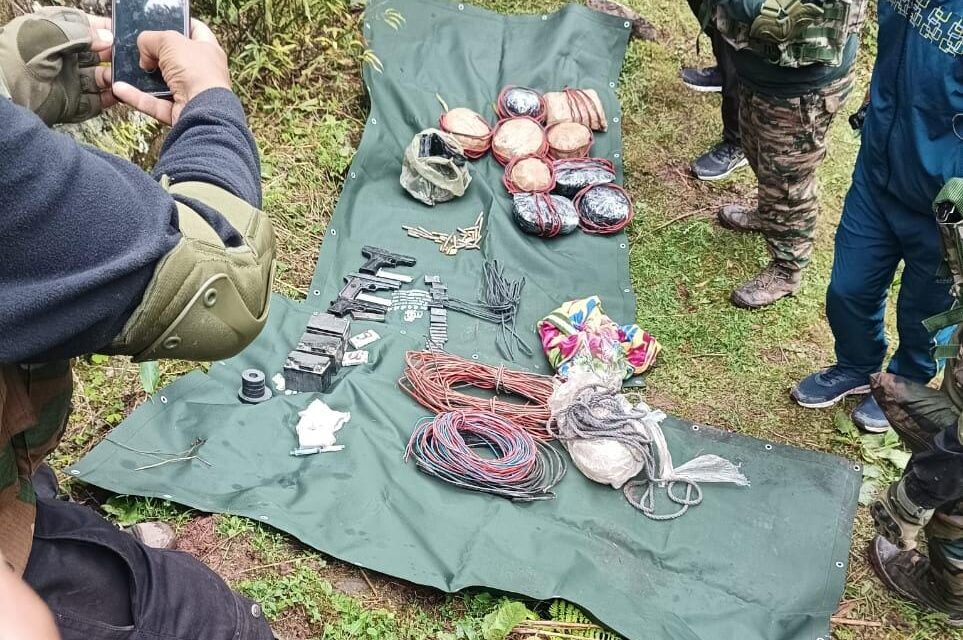 IED, arms, ammunition recovered in Reasi