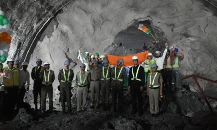 BRO achieves milestone, breaks through 2.79-km Sungal tunnel along Jammu-Poonch highway