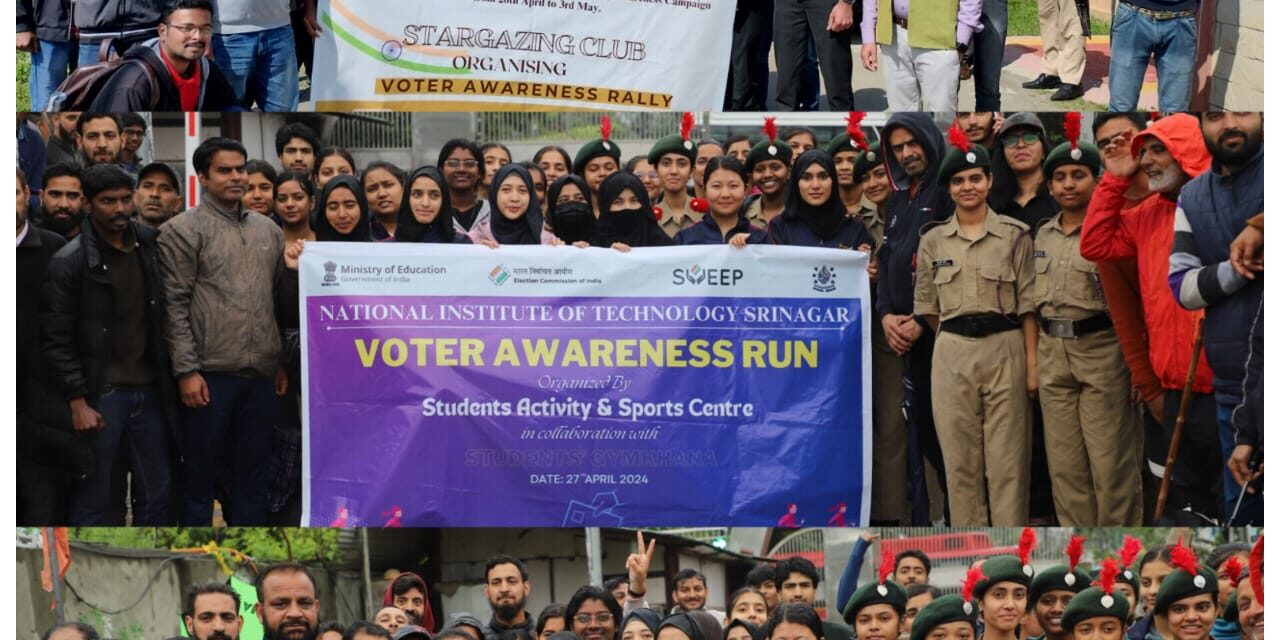 8-day SVEEP voting awareness campaign concludes at NIT Srinagar