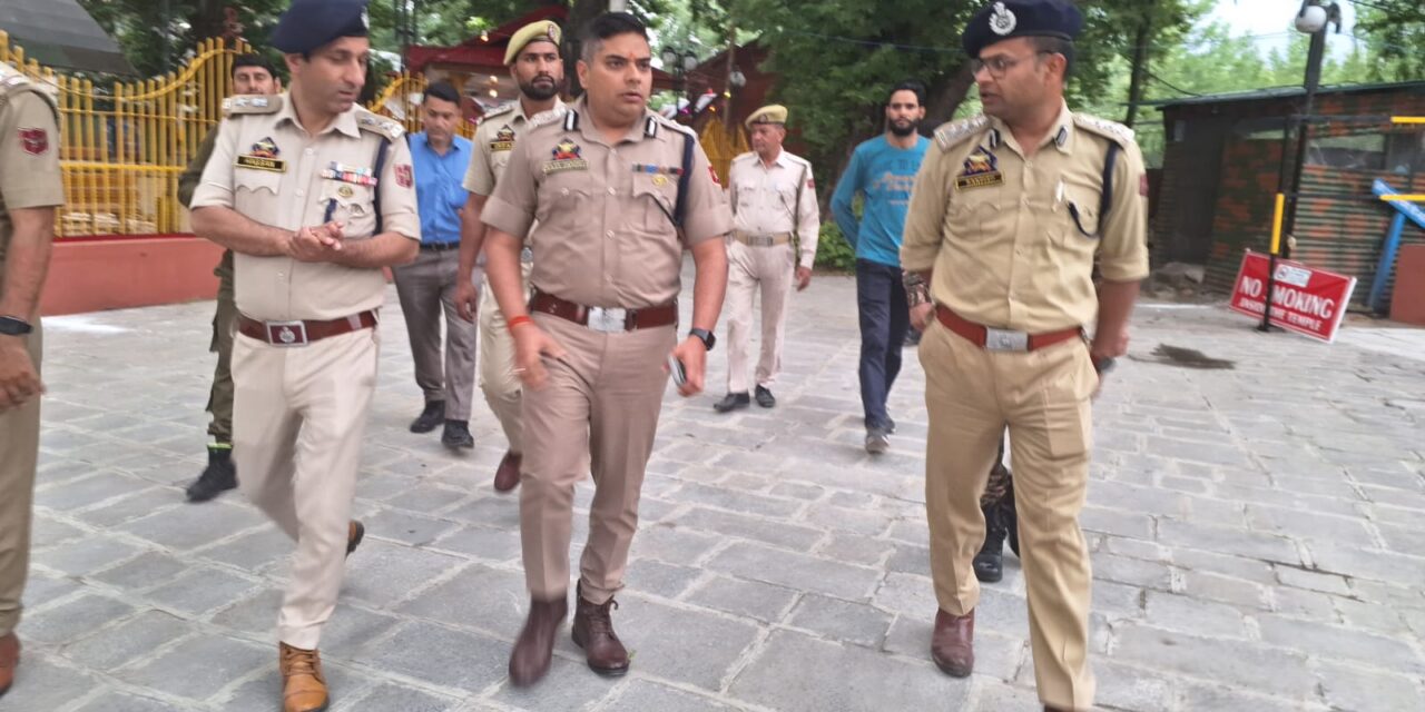 DIG CKR reviews security arrangements for Kheer Bhawani