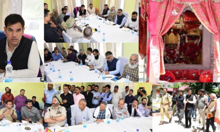 Div Com Kashmir visits Tullamulla, finalizes arrangements for Annual Mela Kheer Bhawani;Instructs officers to ensure elaborate arrangements for the Mela