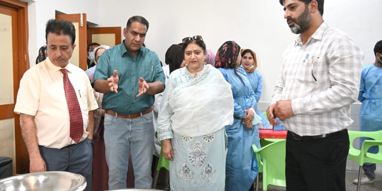 Government Dental College and University of Kashmir Collaborate to Host Comprehensive Dental Camp