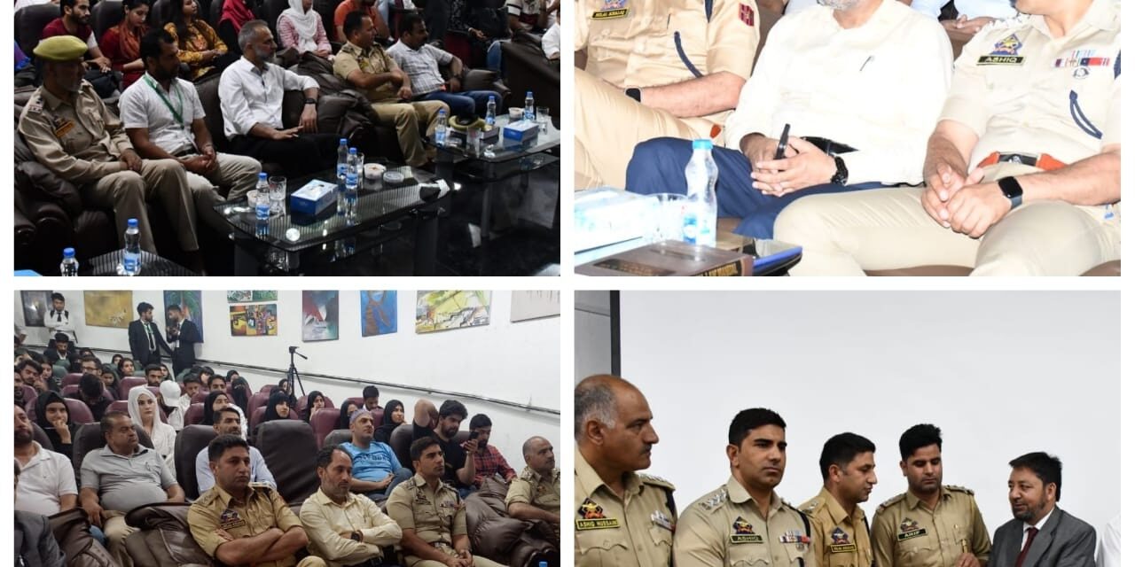 Police organizes 01-day workshop on awareness of new Criminal Laws at Kashmir University