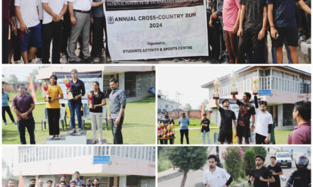 NIT Srinagar Organizes Annual Cross Country Run,250 participated