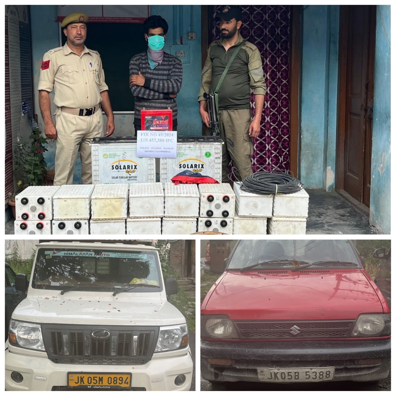 Theft Case in Ganderbal