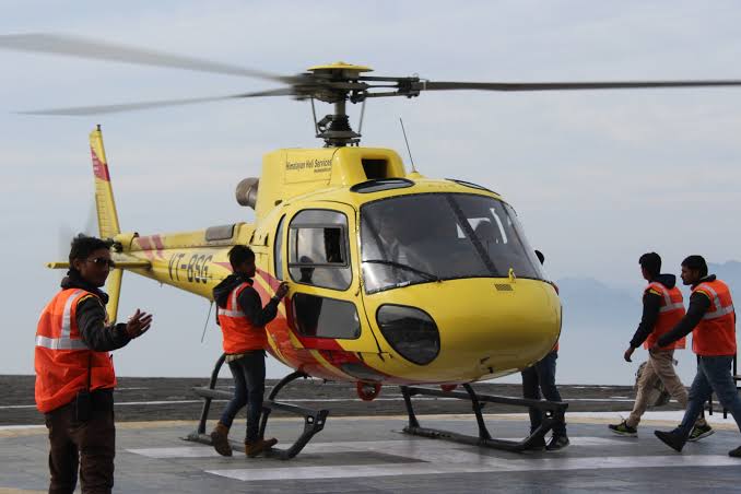 Direct helicopter service from Jammu to Vaishno Devi shrine begins