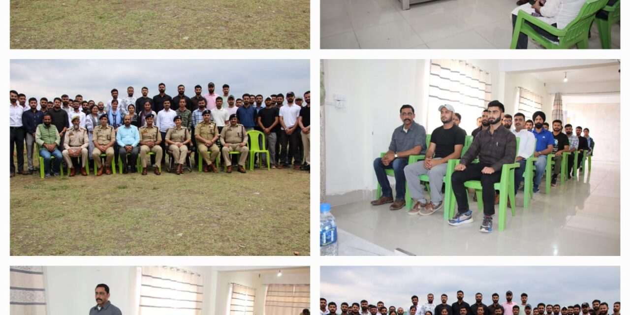 SSP Shopian held an interactive session with newly appointed PSIs at DPL Shopian