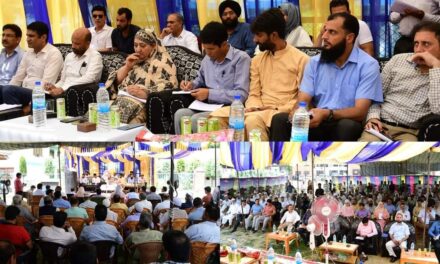 Shabnam Kamili convenes Public Outreach Programme in Ganderbal