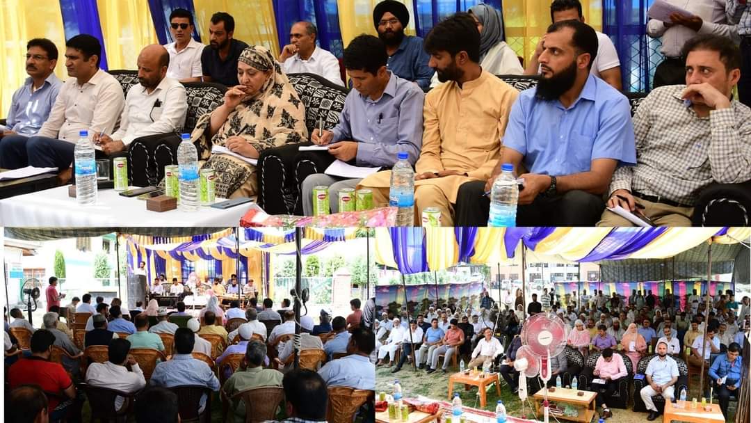 Shabnam Kamili convenes Public Outreach Programme in Ganderbal