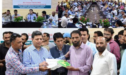 Commissioner Secretary GAD convenes Public Darbar at Ganderbal;Distributes authority letters among beneficiaries under government schemes