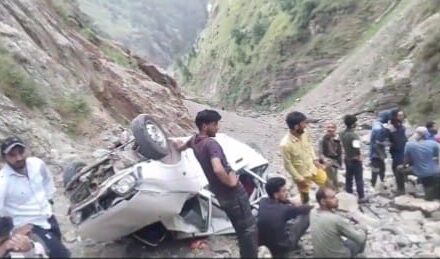 Four persons died, while two other injured in Dachhan road Accident