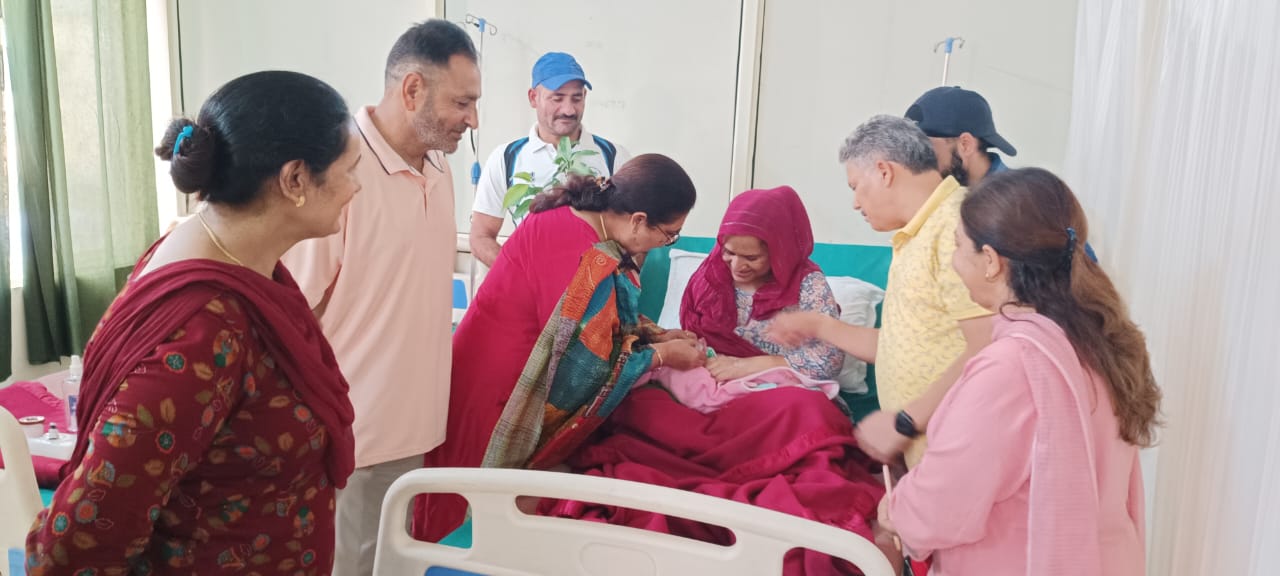 Police Hospital Jammu starts in-door facilities in Gynaecology department with successful first baby delivery