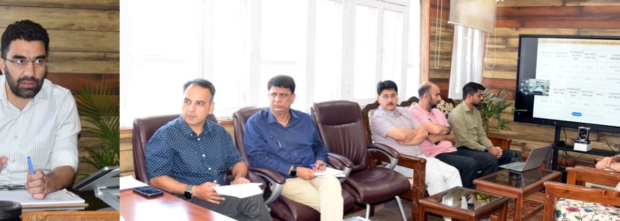 Secy Health reviews progress on PM-ABHIM, ECRP-II approved projects across J&K