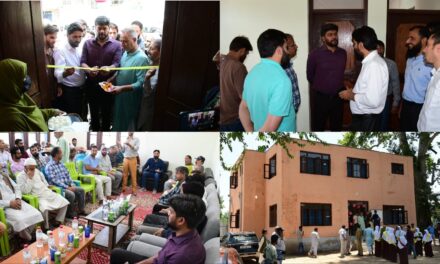 DC Ganderbal inaugurates new Administrative Block at Safapora