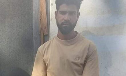 Sopore Police has booked one notorious Drug Smuggler under the PIT-NDPS Act after receiving a formal detention order from the competent authority.