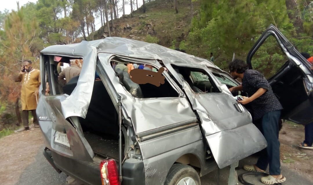 2 People Killed, 4 Of Family Among Six Injured In Accident In Rajouri