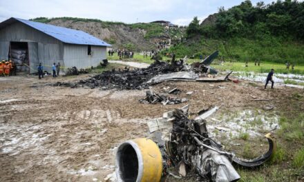 18 killed as plane crashes during takeoff at Kathmandu airport