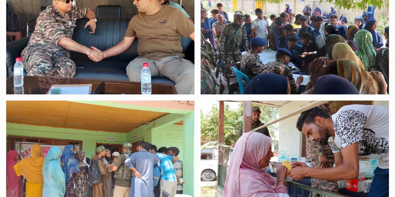 45 BN CRPF organises medical camp at Vijpora Hajin under CAP