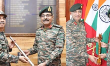 New GOCs take charge of two Army divisions in Kashmir