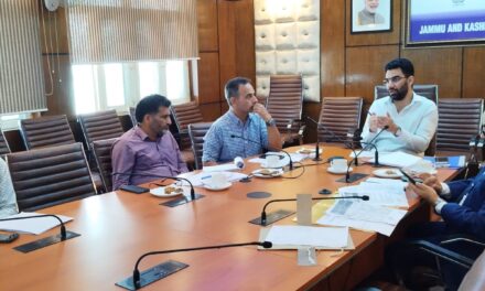 Dr Abid Rasheed reviews 108, 102 ambulance emergency Services in J&K