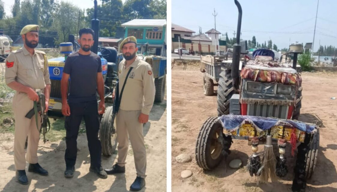 Illegal extraction & transportation of minerals;Police seizes 4 vehicles; arrested 3 drivers in Baramulla