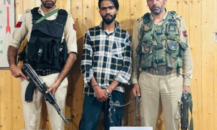 Police arrested drug peddler in Baramulla; Contraband substance recovered